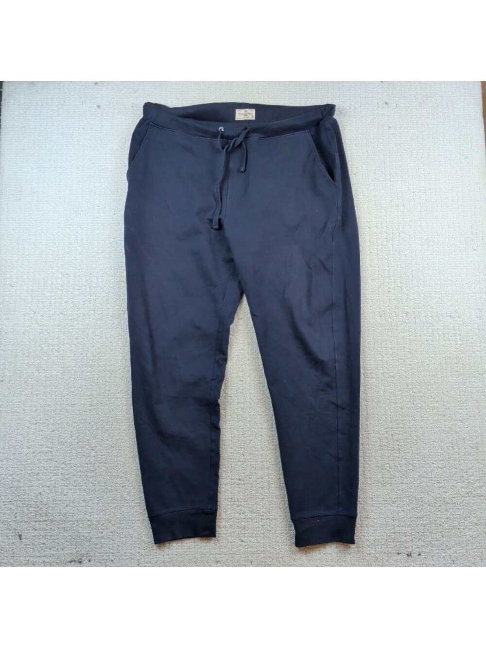 Psycho Bunny Sweatpants Mens 2XL Blue Jogger Drawstring Pockets Lounge Wear Cozy